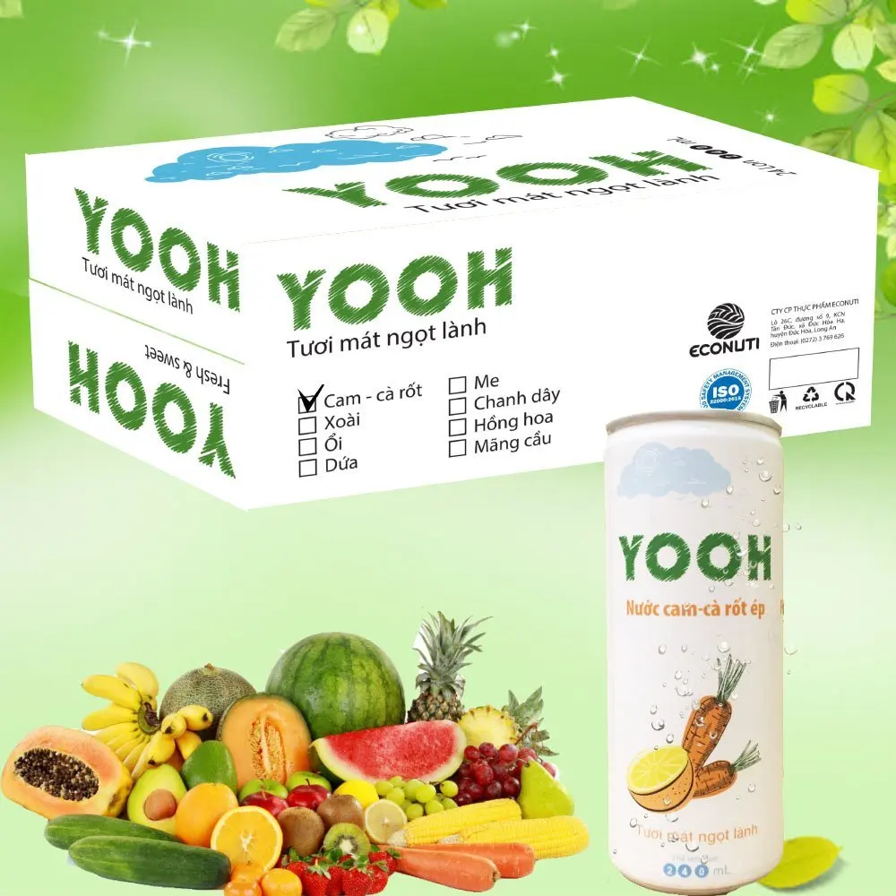 Aloe vera drink canned 330mL healthy drink for sale in bulk