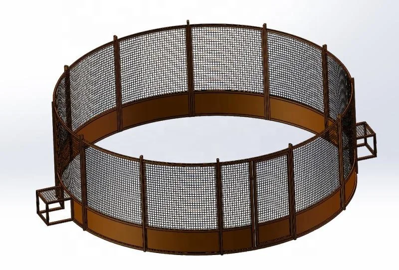 Outdoor Playground Soccer Panna cage Football Cage for sale