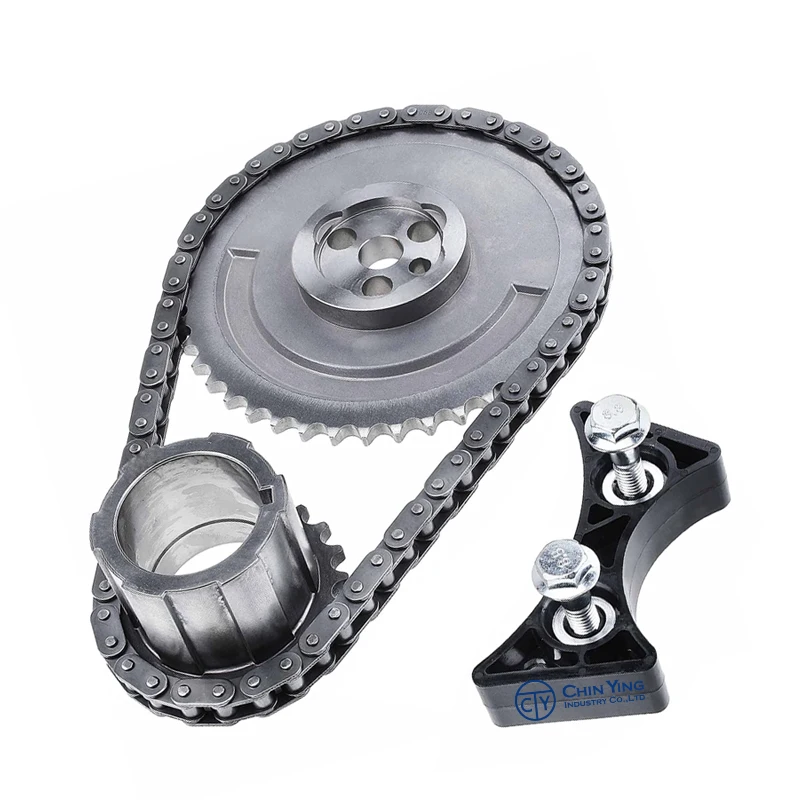 Timing Chain Kit Fit CHEVROLET AVALANCHE CAMARO CORVETTE EXPRESS SILVERADO SONORA SSR SUBURBAN TAHOE TRAILBLAZER TILTMASTER 1258 Engine