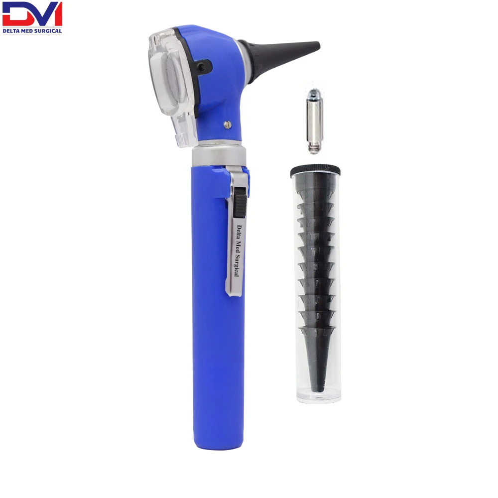 ADC Pattern Grey Fiber Optic Otoscope Ophthalmoscope Set LED From Delta Med Surgical