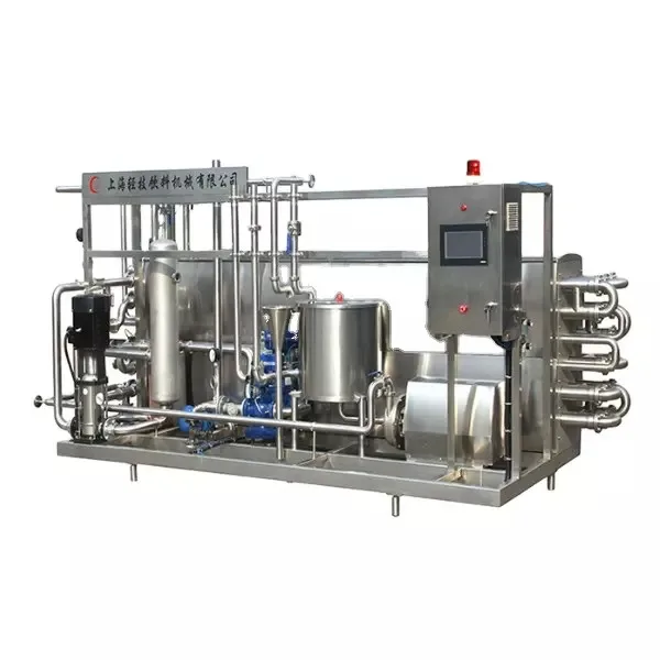 Curd Milk Pasteurizer 500lph Milk Processing Machine Low-Temperature Long Time Pasteurization