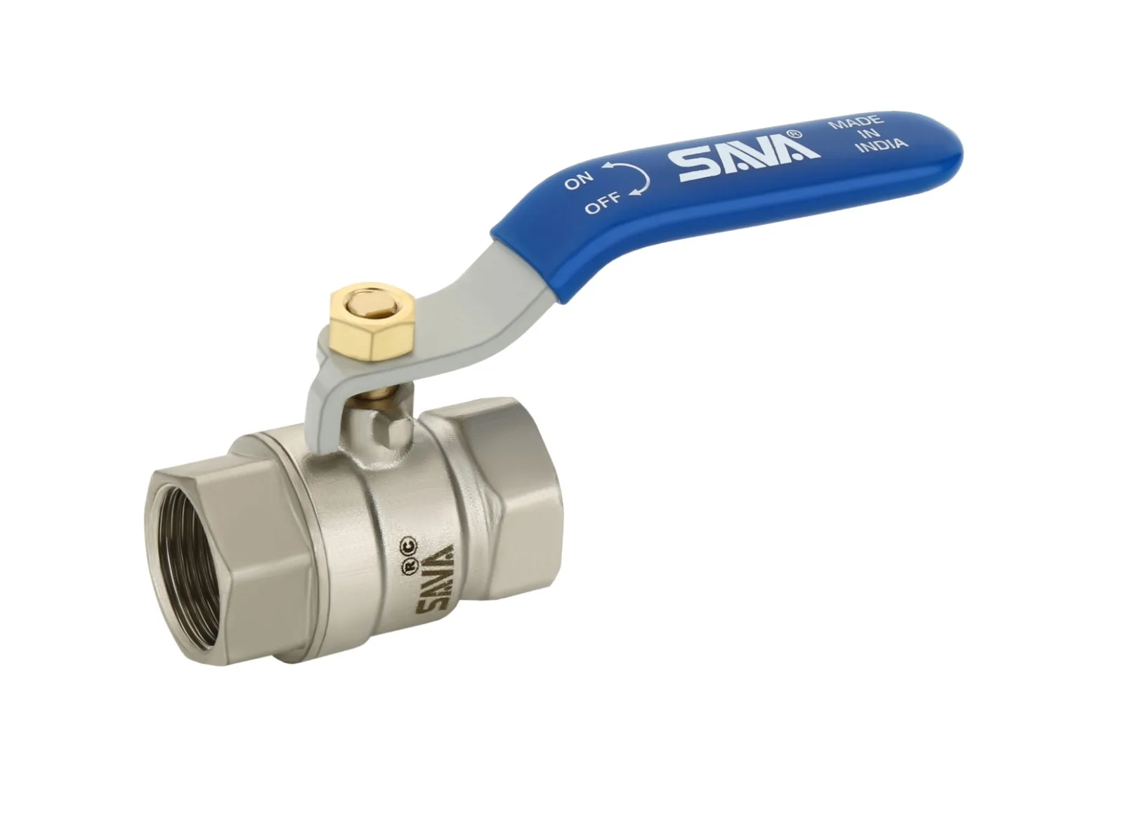 Brass Ball Valve Two-piece Internal And External Threaded Connection Brass Ball Valve Tap Water Manual Switch Threaded