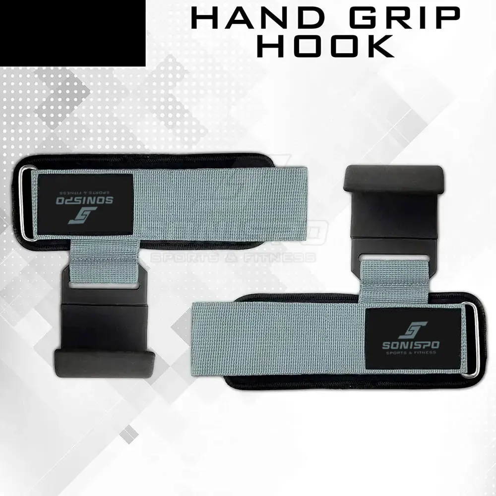 Power Weight Lifting Hooks Customized Pull Ups Weightlifting Grip hooks for Fitness Exercise 2024