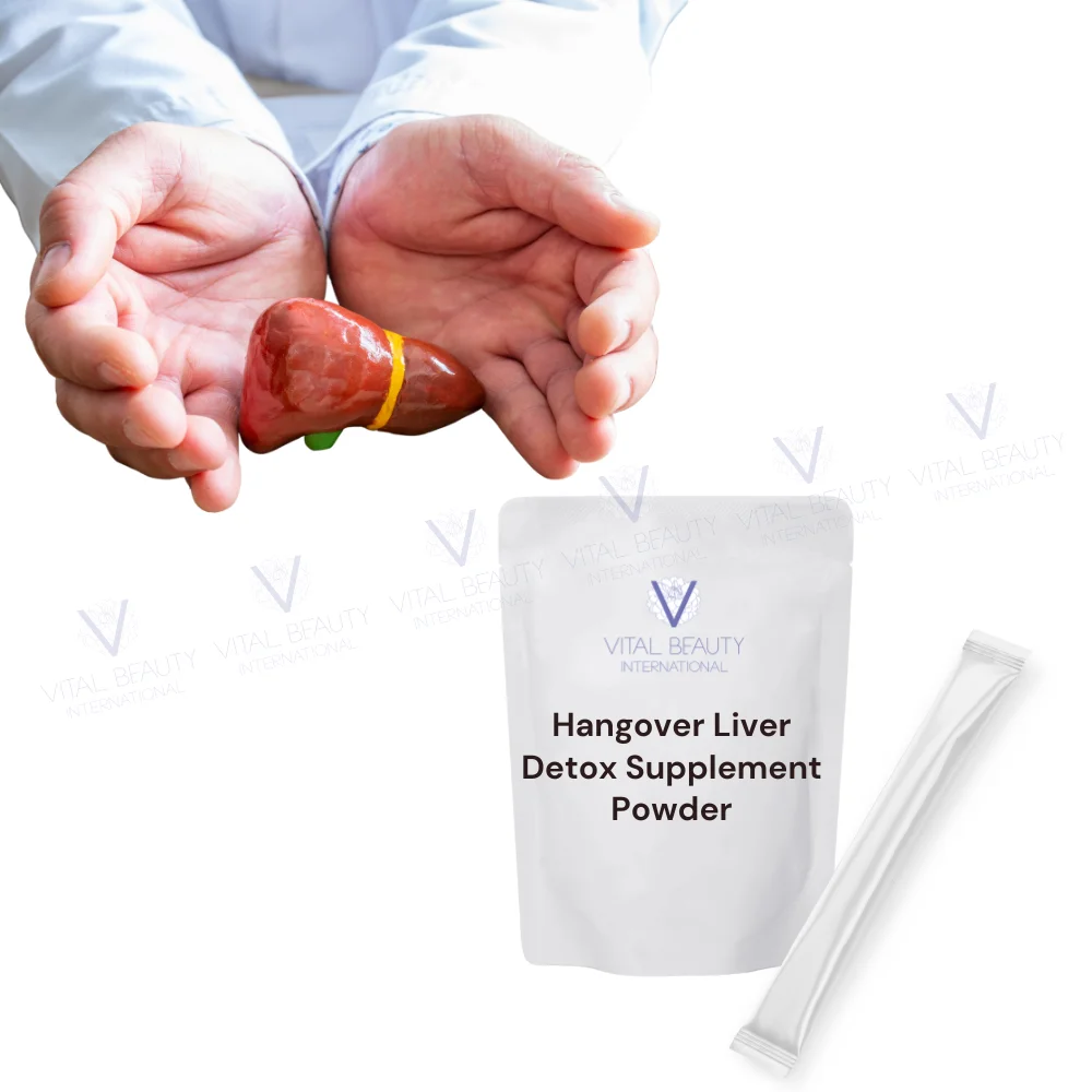 Custom Formulation Hangover Liver Detox Powder Supplement After Alcohol Consumption Liver Detoxification Supplement Unisex
