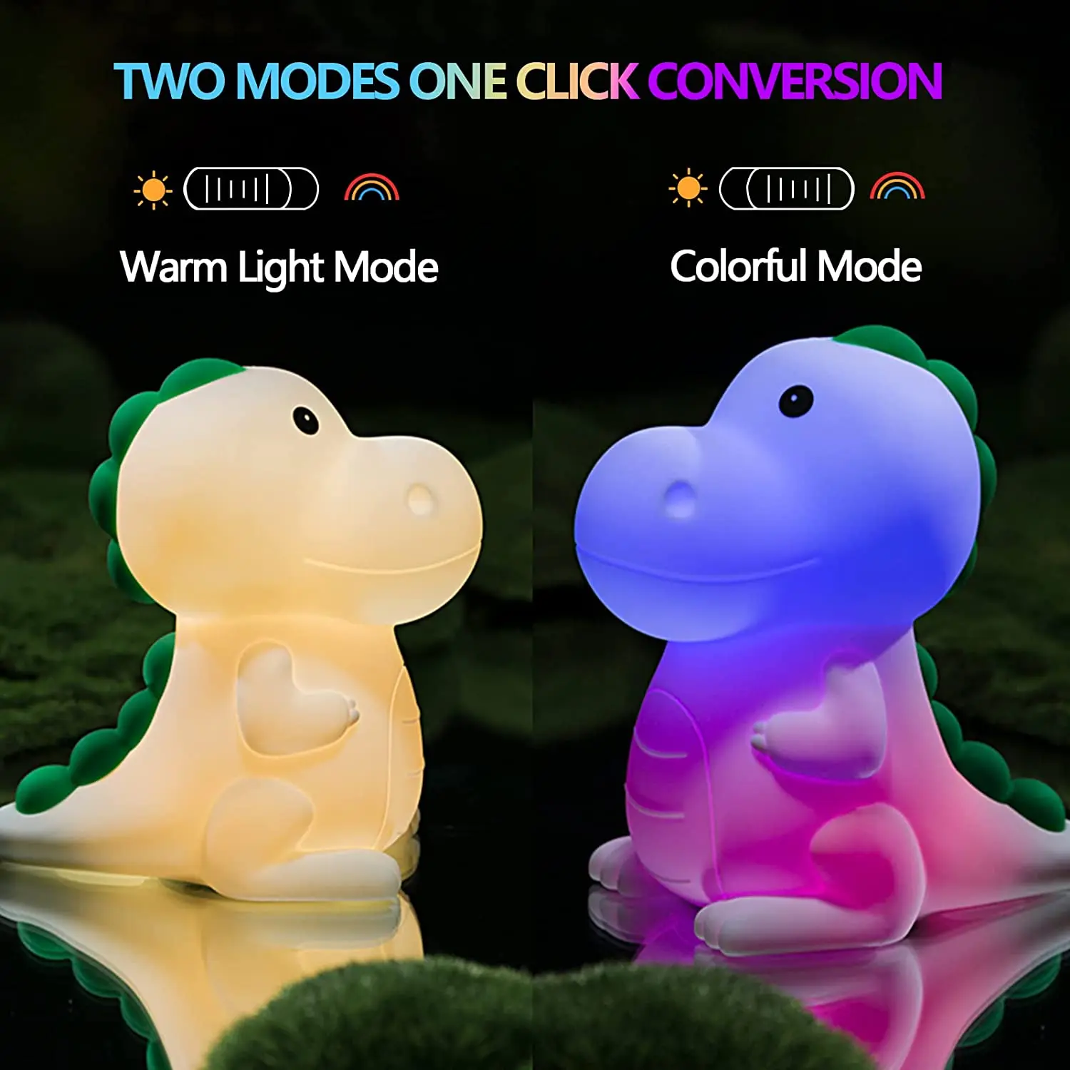 veilleuse de salon novelti toy kid cute desk nightstand speelgoed spielzeug dinosaur toys kinder rechargeable table lamp