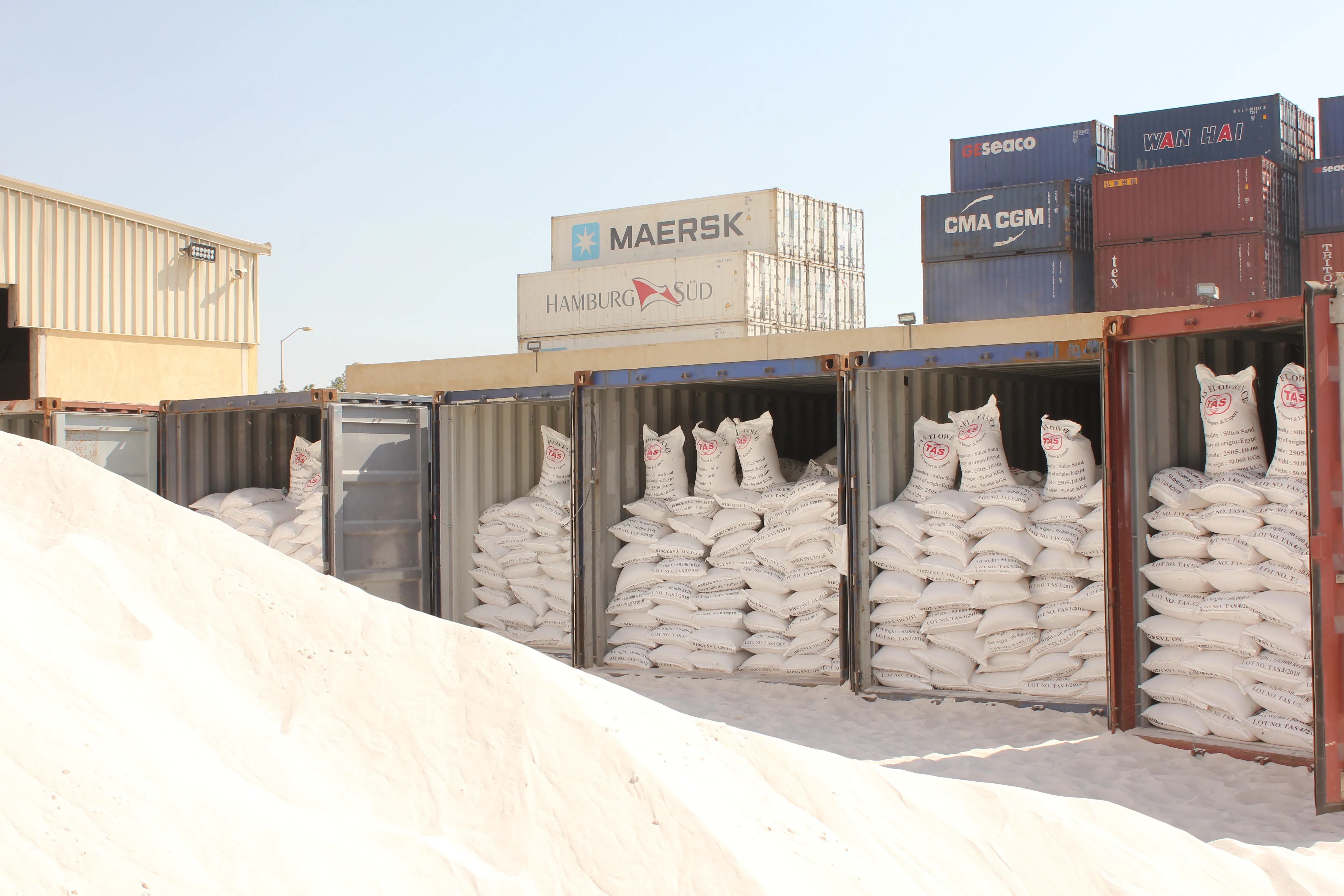 silica sand high purity