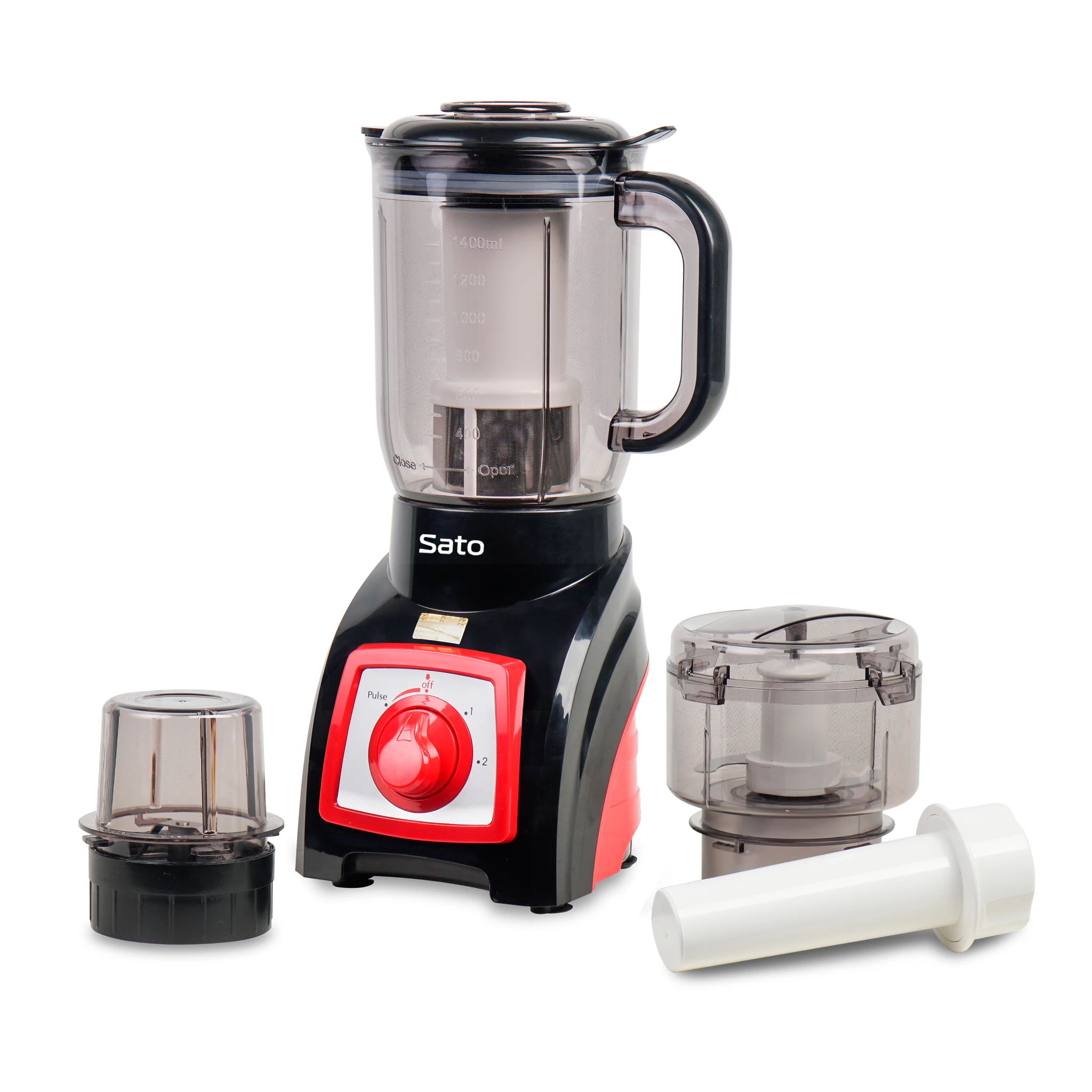 SATO MX5306A Grinder 3 In 1 Blender 1.2L Capacity With Super Durable Shatterproof Plastic For Household OEM/ODM Wholesale