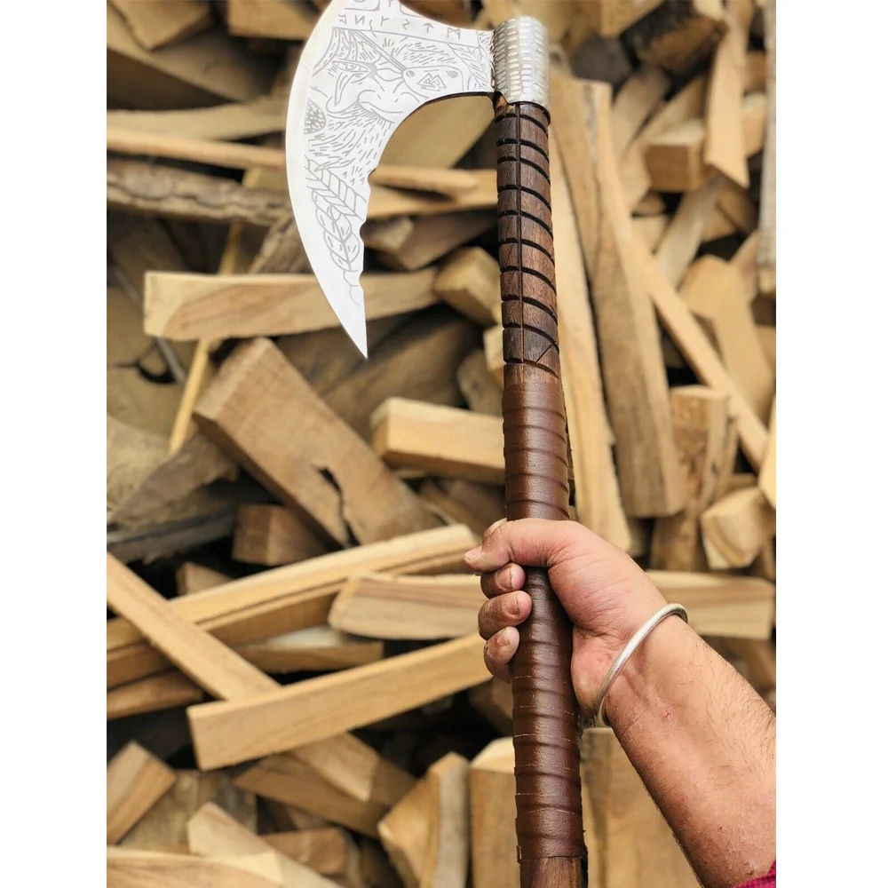 high carbon steel Hand Tools firefighter axe suitable for firefighting logging and wood cutting