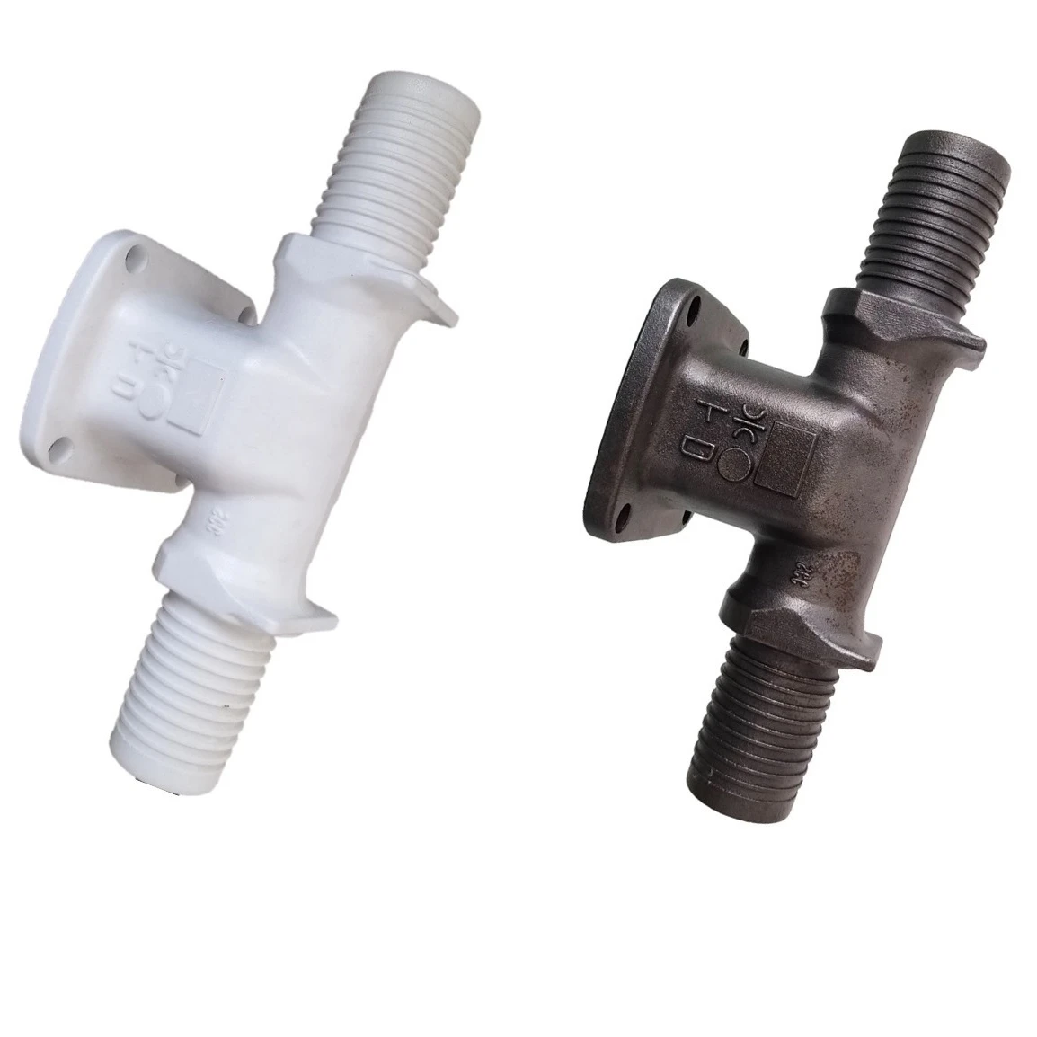 OEM service drain valve casting part ductile iron cast machinery parts lost foam casting product customized accept