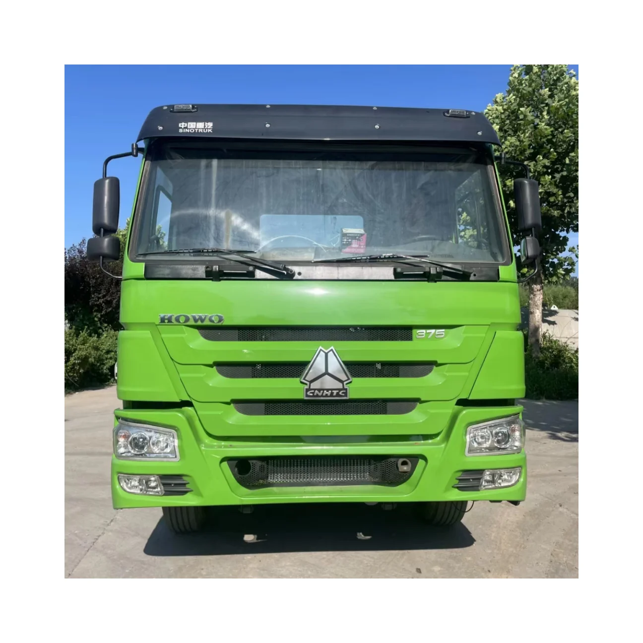 Китайский грузовик Подержанный и новый Sinotruk HOWO тягач 371/375/420 л.с. 6 х4 головка прицепа 10 шин/12 шин