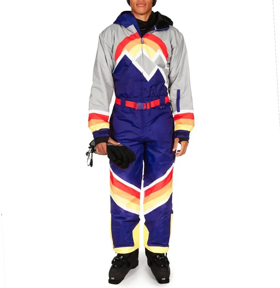 Wholesale Men Women Warm Snow Skiing Suit Sets Outdoor Sports Ski Jacket and Ski Trousers for snowboarding