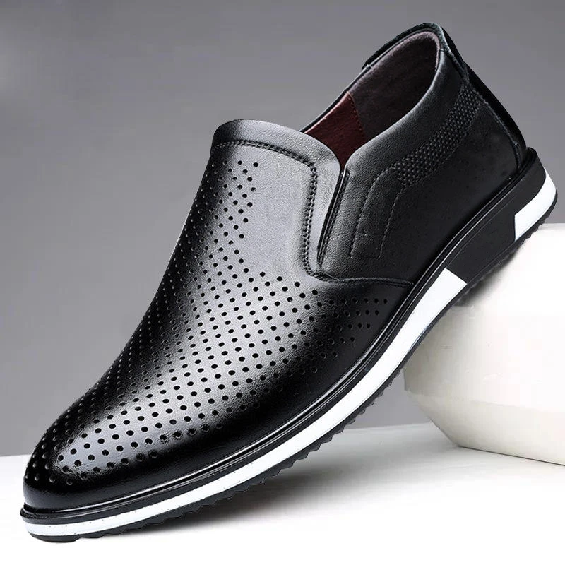Wholesale Low Price Factory White Leather Walking Style Casual Baby Dress Shoes For Men