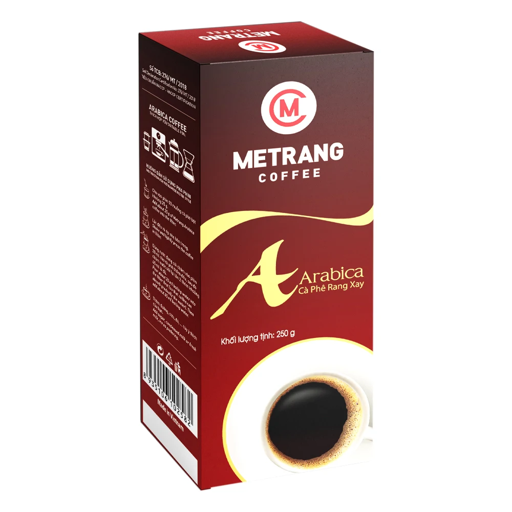 Manufacturer Mellow Taste Quality Best OEM Logo Factory Type coffee arabica Arabica Ground Coffee From Vietnam