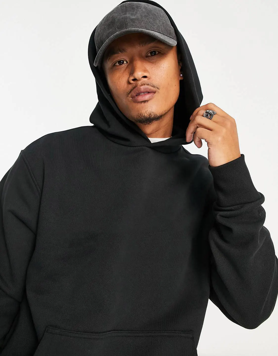 Oversized Plain Blank Tracksuits For Men Custom Logo Black Tracksuit jogger tracksuit set track suits for men