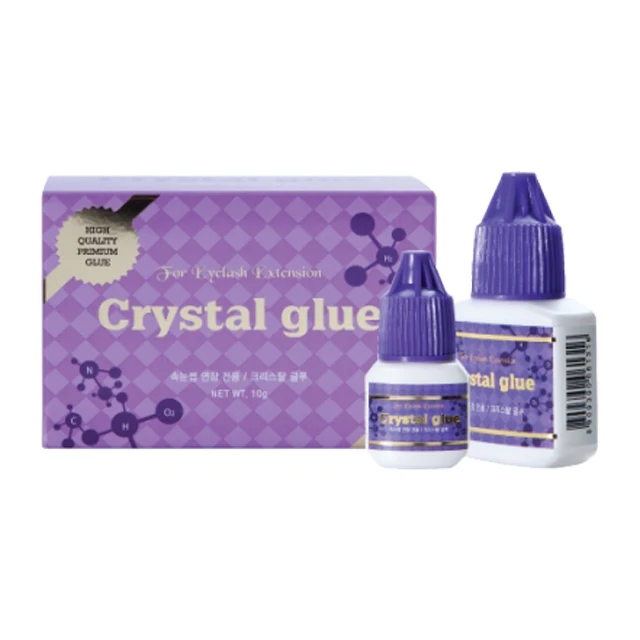 High Quality and Hot Selling Premium level glue with KC certificate for an exclusive silk eyelash Crystal Glue(5,10g)