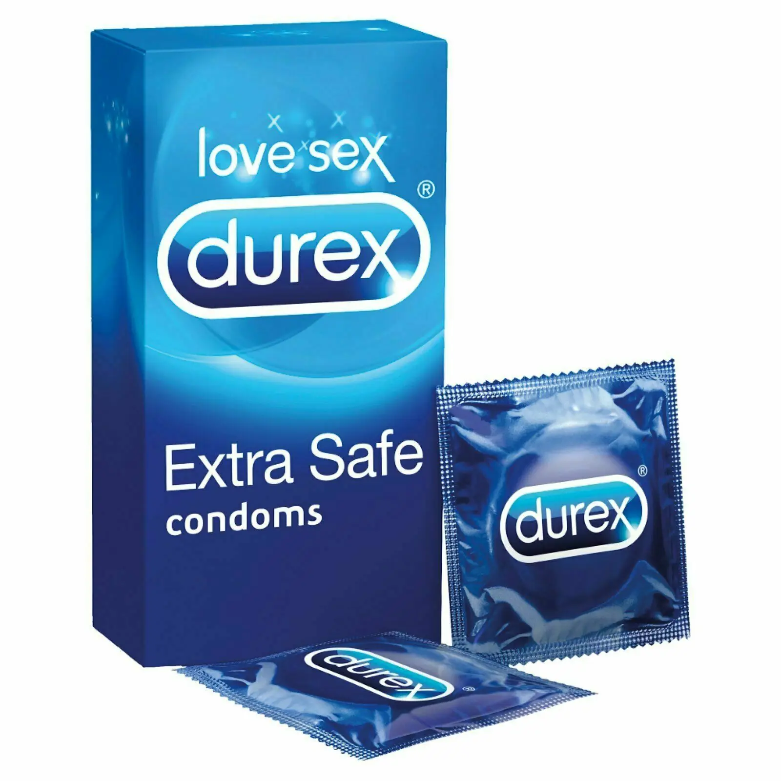 Durex невидимые конечные презервативы сверхчувствительные ультратонкие 12 упаковок Запечатанные
