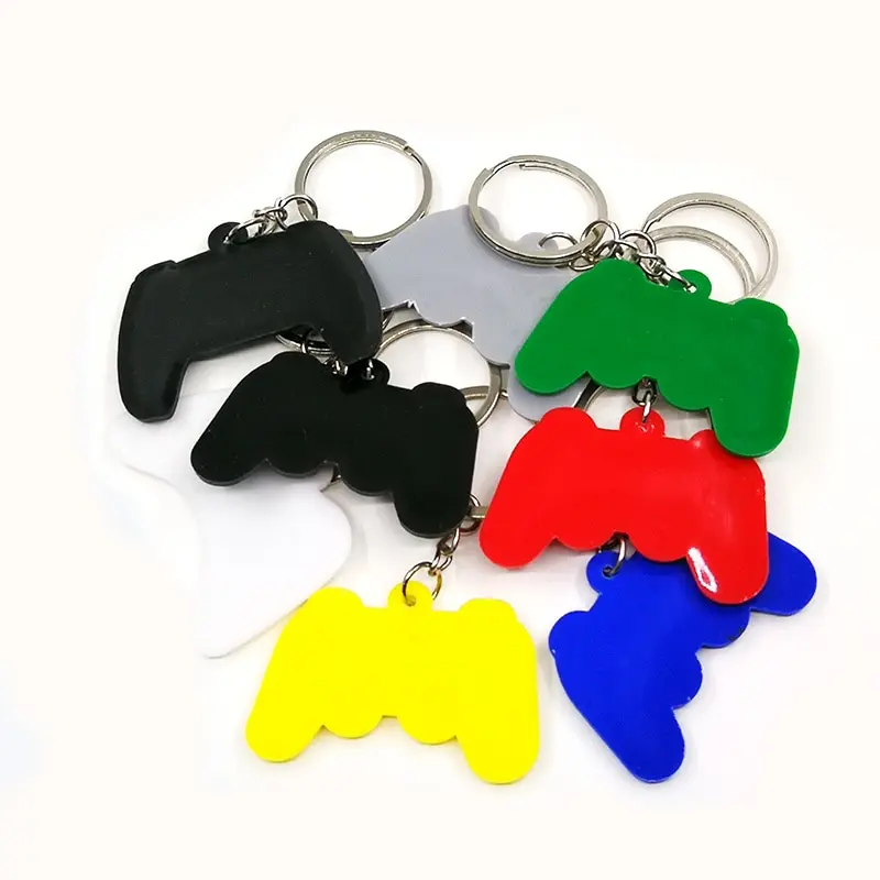 Custom Creative Ice cream Milk Tea Mini 3D Pvc Keychain Car Accessories Rubber Key Chains