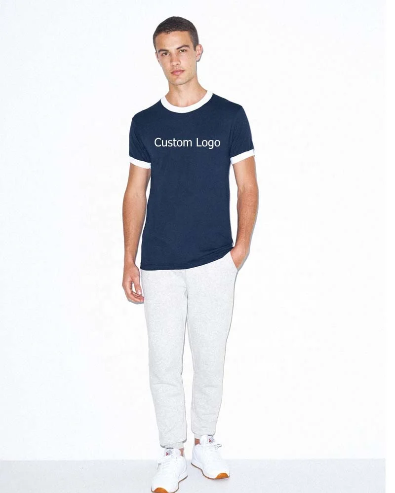 100% combed ring-spun cotton fine jersey 32 singles t shirts