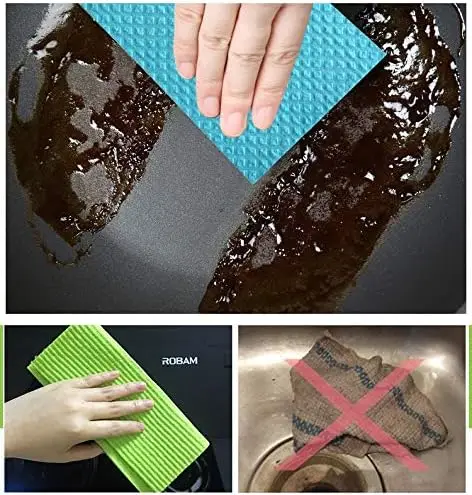 Best Welcome Fashion Cellulose Sponge Cloth Rolls