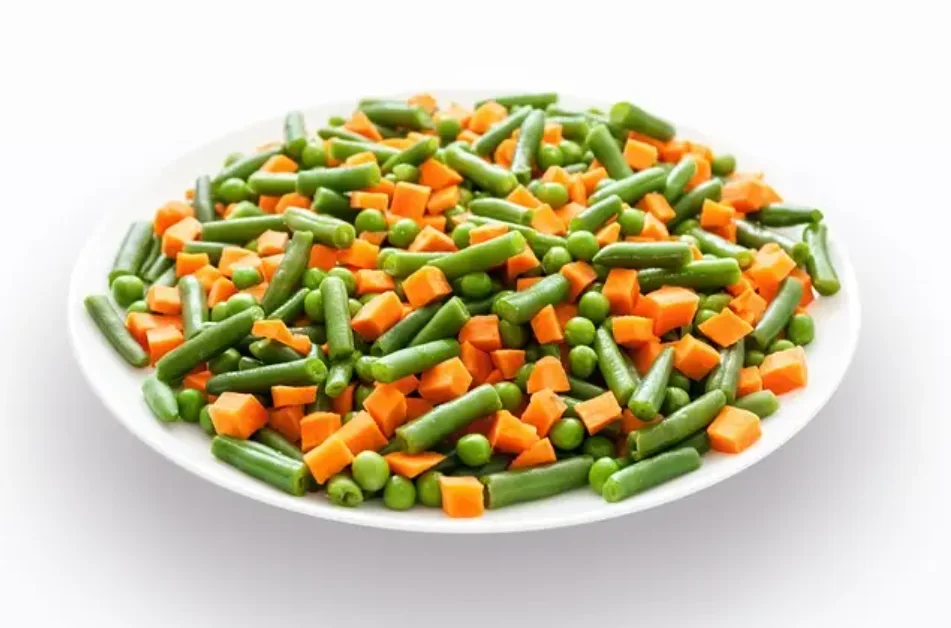 Top Quality NO GMO Made in Spain Healthy Canned Mixed Vegetables in tin for Supermarket and Horeca with Private Label 500 g