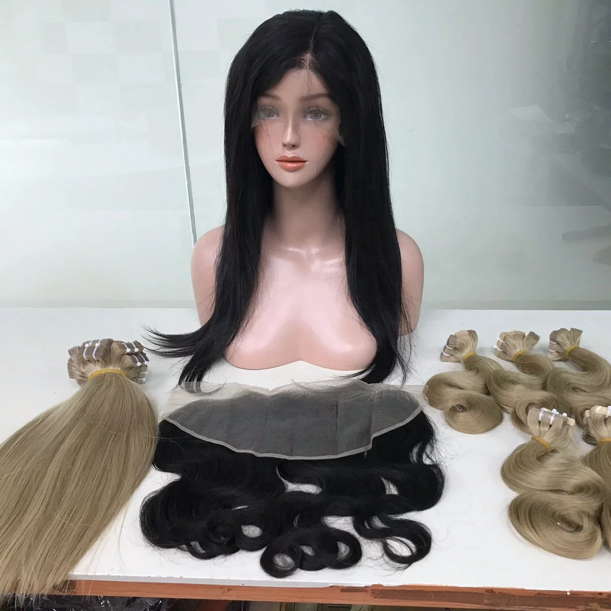 Wholesale Factory Price Remy Virgin injected tape in human hair extension seamless from Big G Hair