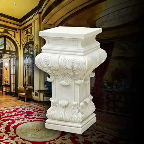 Мраморные столбы