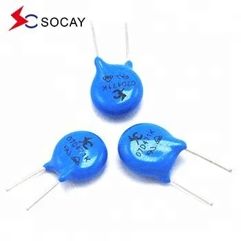 10d 7d 14d 20d Metal Oxide Varistor vdr varistor 120v