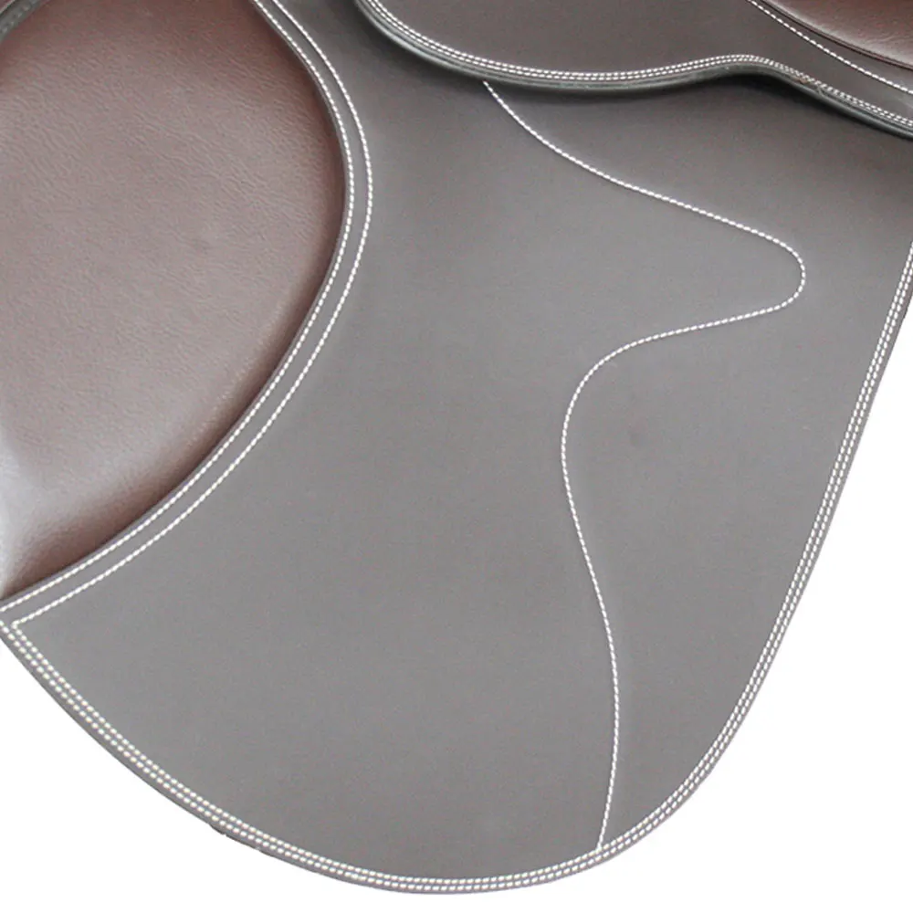 Great Quality Pakistan PU Leather Horse Saddle For Racing / Leather English Horse Saddle