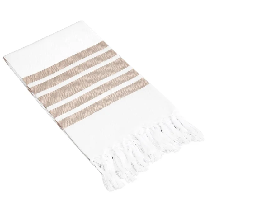 100% Cotton High Quality Hammam Towel Customized Cotton Fouta Towel with Custom Design for women Exporter in India..