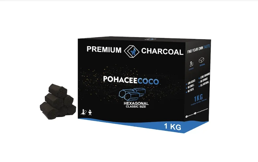 TOP Brand hookah coconut charcoal thailand long burning time Shisha charcoal white ash coconut shell charcoal briquette