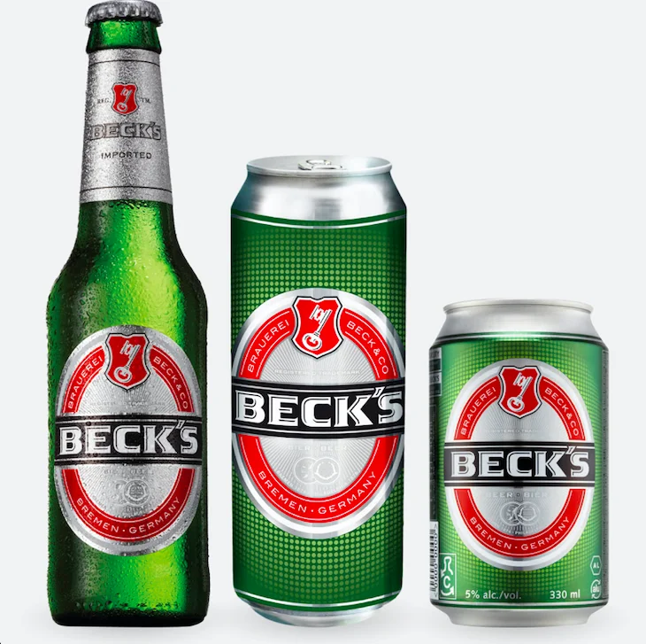 ORIGINAL BECKS LAGER BEER AT CHEAP PRICES