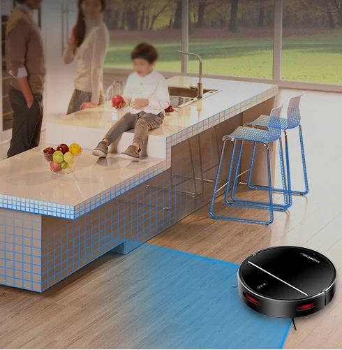 Wholesale LIECTROUX M7S Pro Vacuum Cleaner Robot Smart Gyroscope Navigation