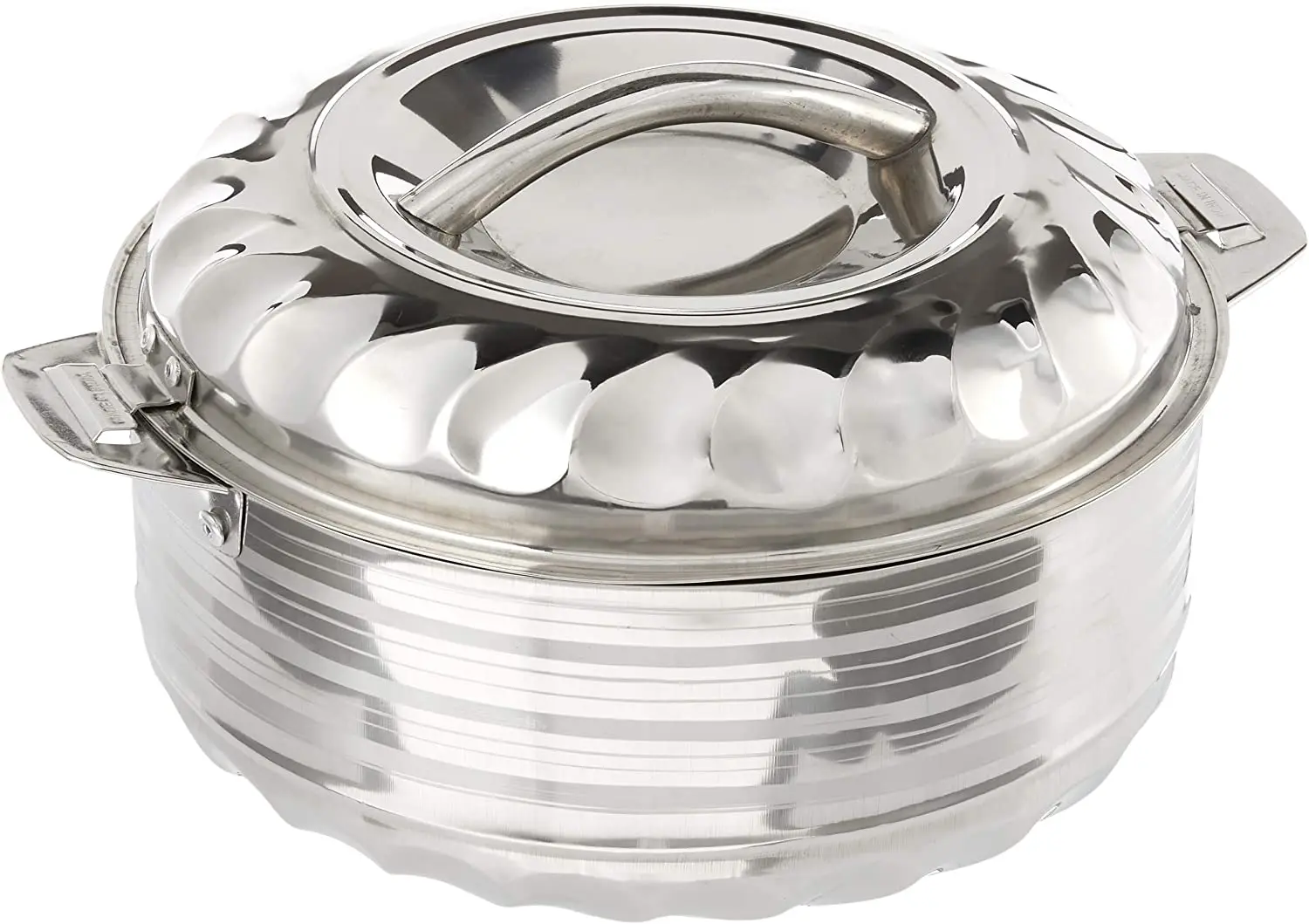 Top Sale Kitchen Cookware Set Customized Logo Stainless Steel Casseroles 3Pcs Food Warmer Hot Pot Set