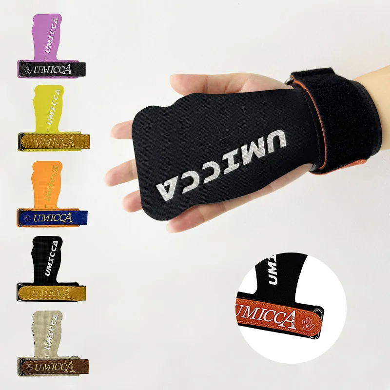 Carbon Fiber Pullup Weightlifting Hand Guard Gymnastics Grips Carbon Hand Grips Crossfit Hand Grips Hypalon