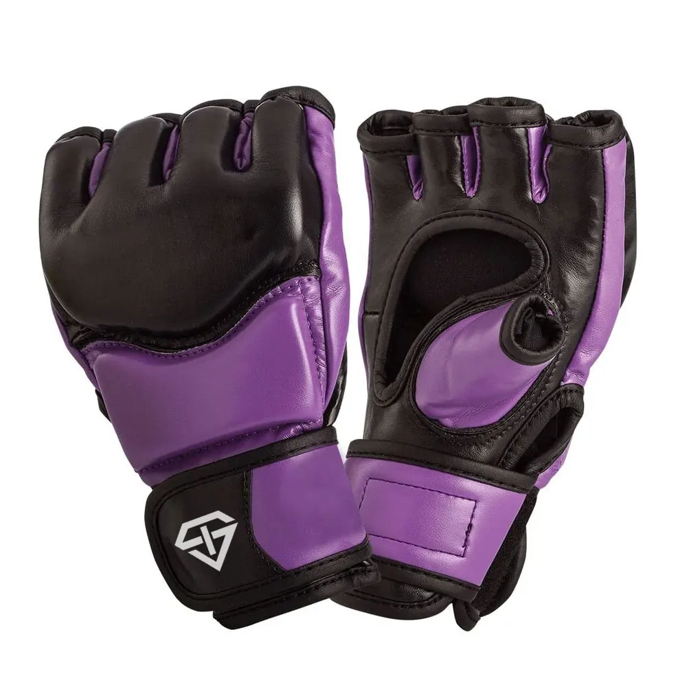 Best Martial Arts Customized Fight Training MMA Grappling Gloves Pakistan Made Genuine Leather MMA Gloves