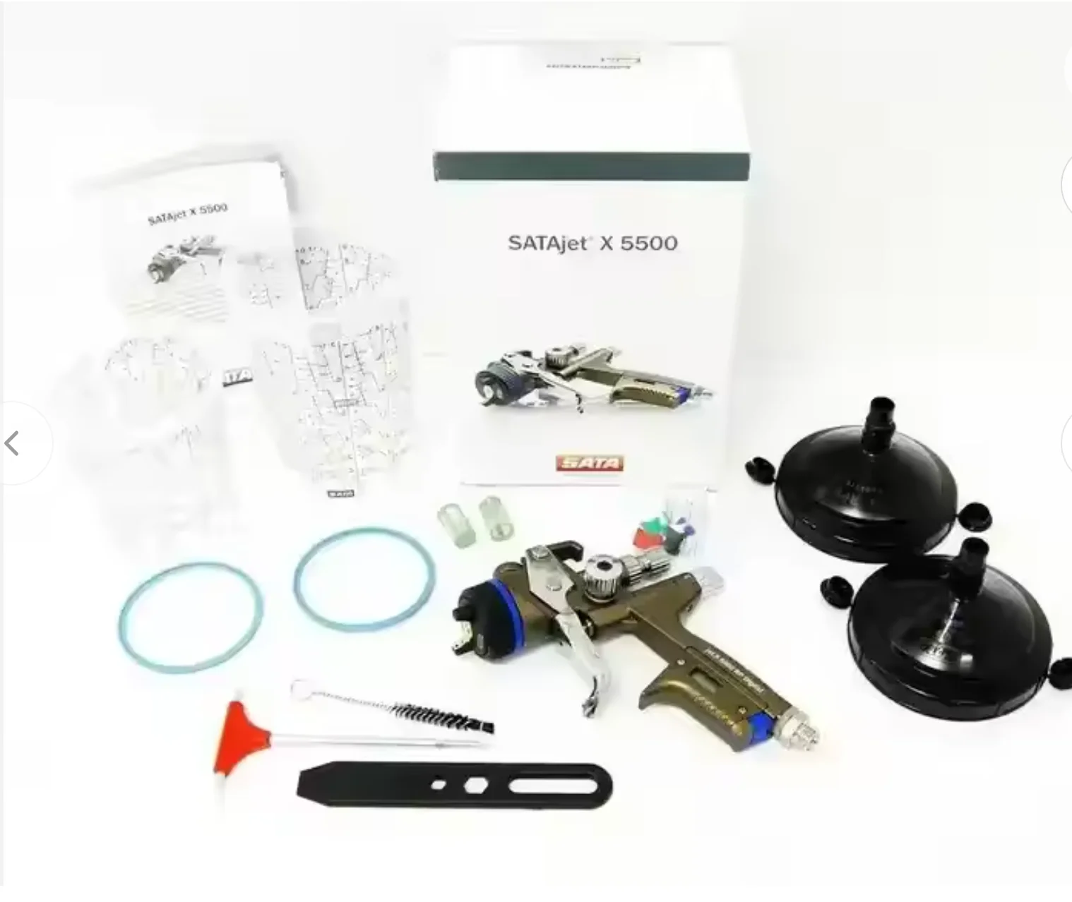 New Sales Sata jet X5500 RP Gun 1.3 I NOZ. W RPS Cups