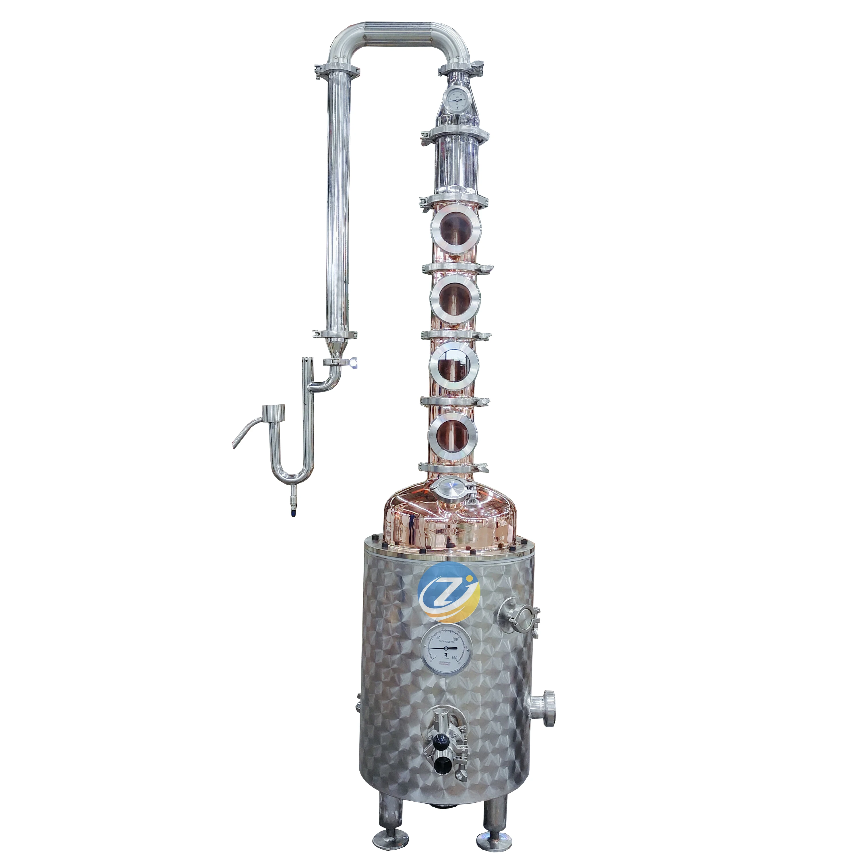 Alcohol Distiller Boiler Wine Distillation Equipment Mini Distilling Machine