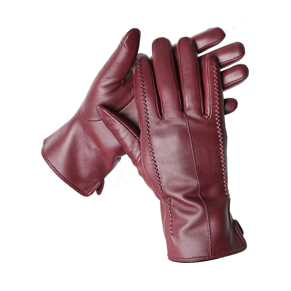 Customized Outdoor Fashion Gloves  Genuine Leather Fashion Gloves Hot Selling Good Quality Fashion Gloves