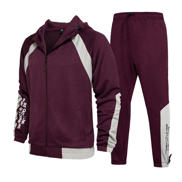 New 2023 Tracksuit Set Zipper Loose 2 Piece Sweat Suit For Men women Tracksuit Custom Cheap Sweatsuit for young girls and women