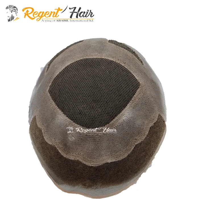 Hot Selling Men Toupee 100% Human Hair Piece For Men V Style Front Toupee Wig Hair With Thin Skin Base Export From Bangladesh