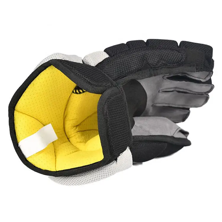 Custom Logo and Color Professional Ice Hockey Gloves Ball Hockey Gloves with Customized Protective Gear
