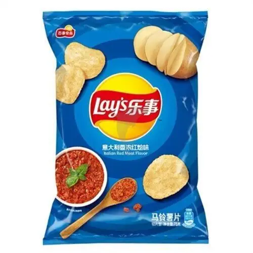 Lays Potato Chips 40G Original Cut Cucumber Flavor Tomato Flavor Barbecue Flavor Snacksal Puffed Food
