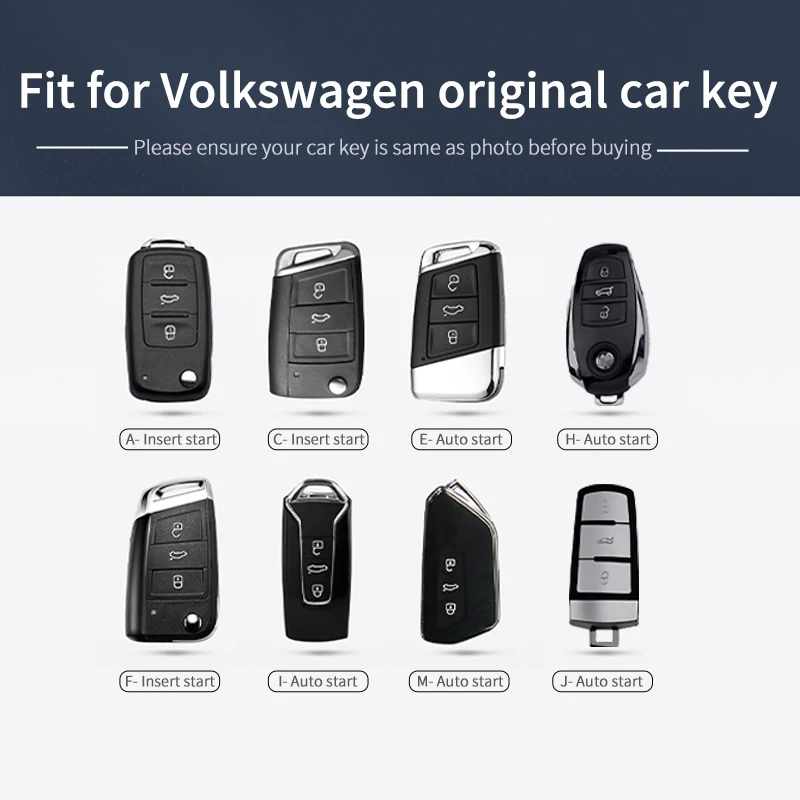 New style zinc alloy key chain luxury leather car keychain case for volkswagen polo golf 4 5 6 7 mk4 mk5 mk6 mk7 accessories