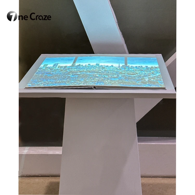 New Trendy Interactive Projection Magic Flip Book AR Equipment For Exhibition Hall Museum Knowledge Dissemination