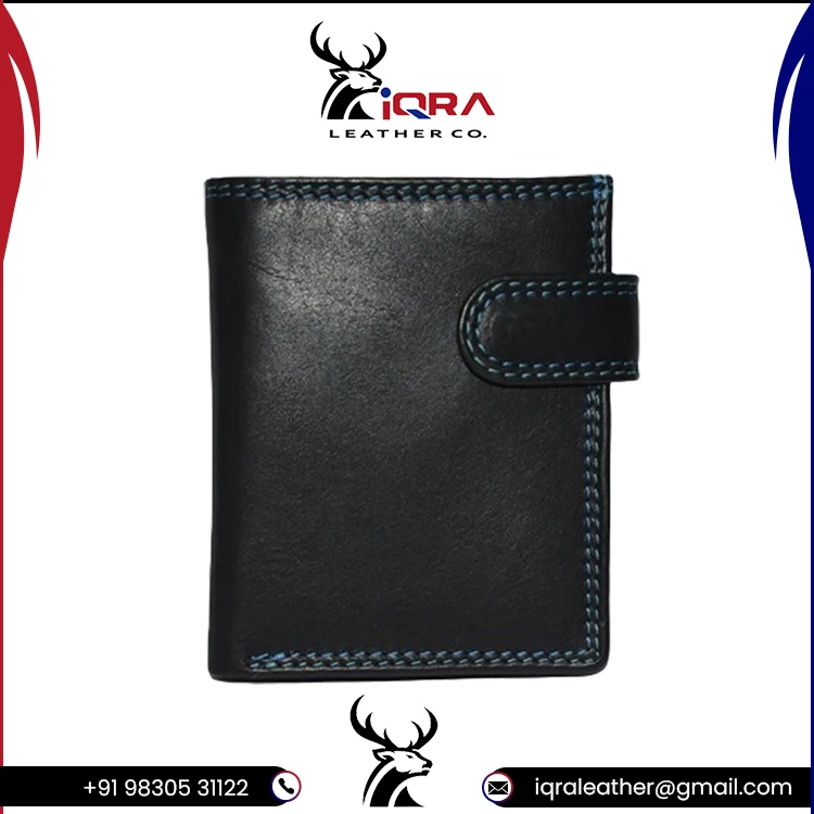 Trusted Supplier Men Wallet Good Quality  Genuine Leather Wallet Available At Low Price