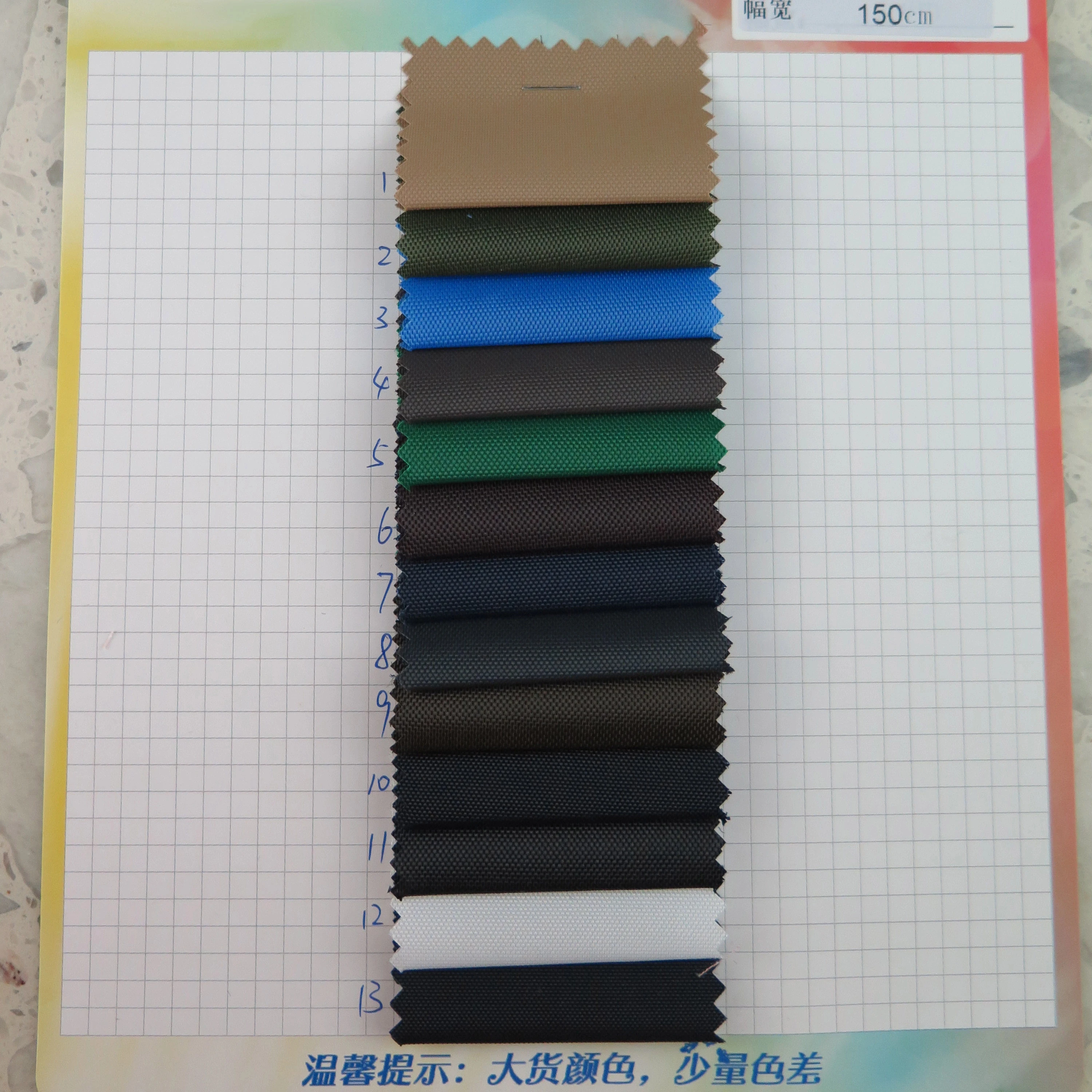 Spot Sales for Waterproof 420D Nylon Oxford Fabric Luggage and Handbag Jacket Tent 100% Nylon