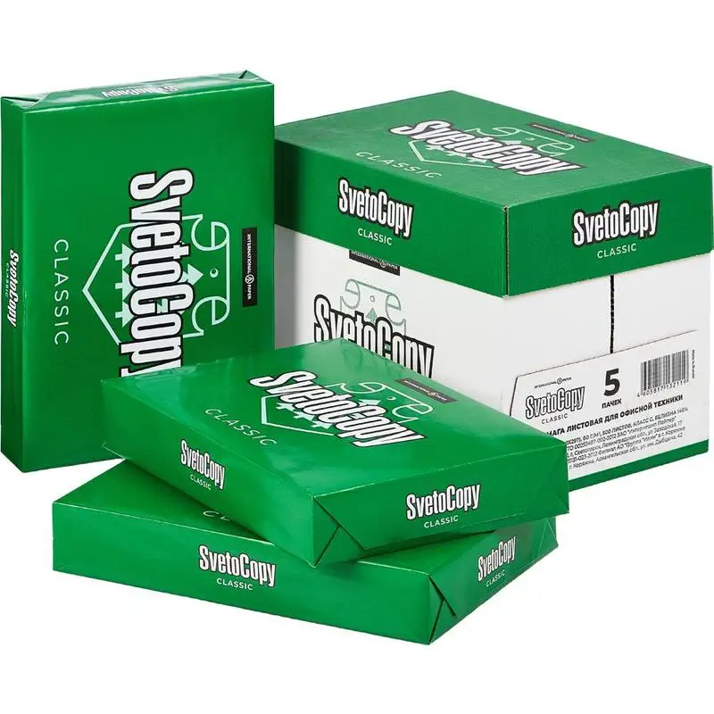 Новая бумага для печати Svetocopy A4 копировальная 80gsm/белая A4/качественная sвето
