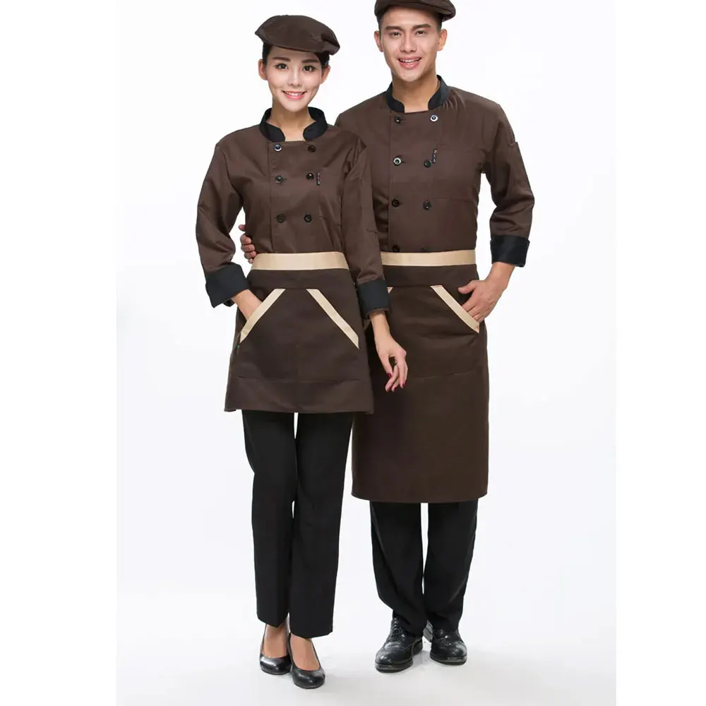 Top Quality Price Hotel Executive Chef Uniform Restaurant Chef Cheap Price Best Selling Chef Uniform