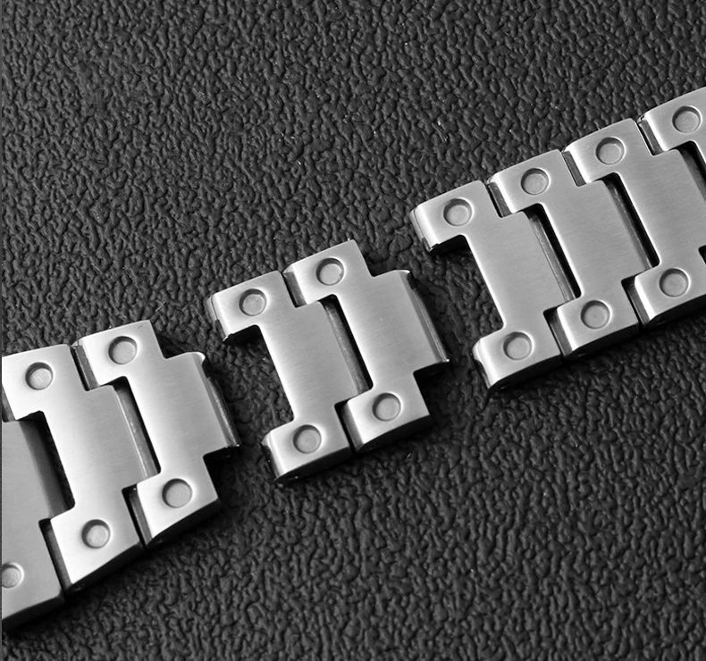 Stainless Steel Metal Business Watch Band For Casio Watch