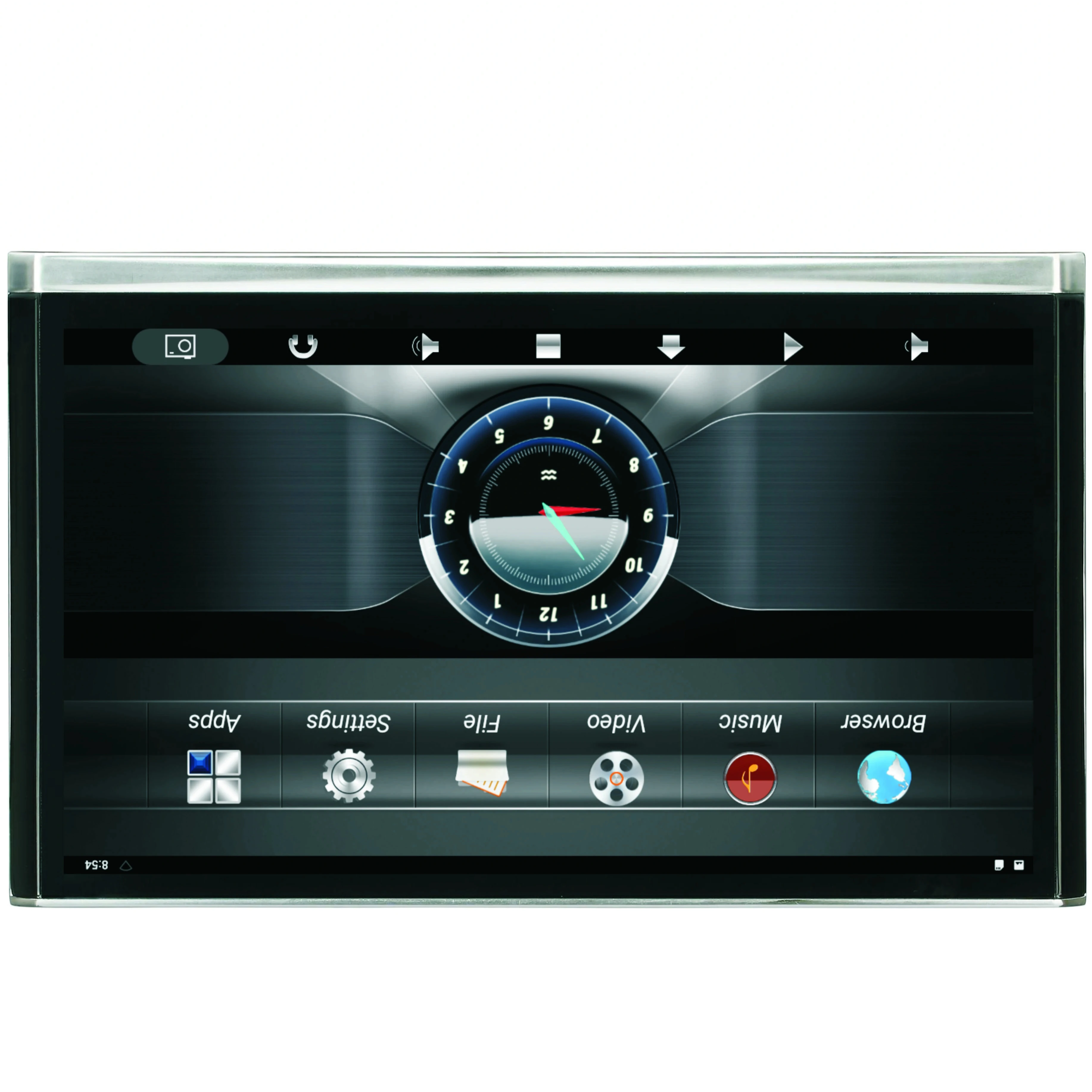 12.5inch Car Lcd Back Seat Headrest Video IPS  Screen Monitor Android Rear Seat Entertainment Smart Media Dvd Player  Universal